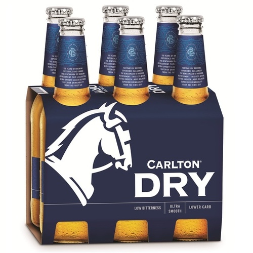 CARLTON DRY BTL          6x330ML