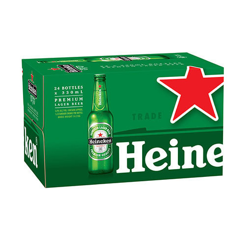 HEINEKEN LAGER     24x330mL