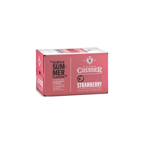 CRUISER RIPE STRAWBRY 24x275ML