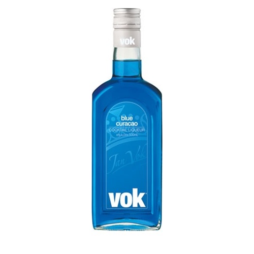 VOK CURACAO BLUE         500ML