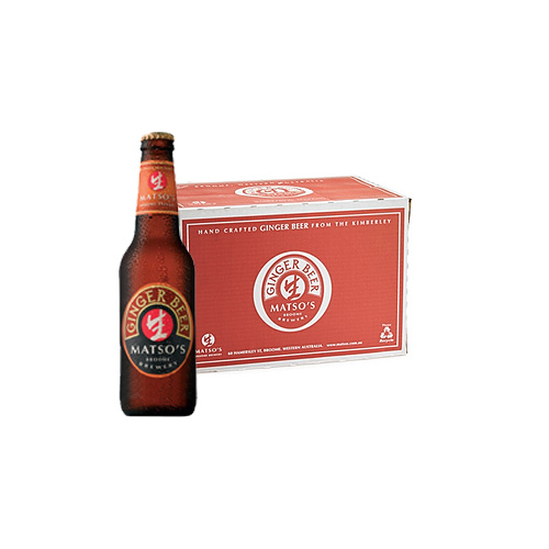 MATSOS ALCOHOLIC GINGER BEER  24x330ML