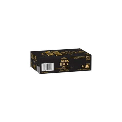 WILD TURKEY RARE BREED  24x375mL