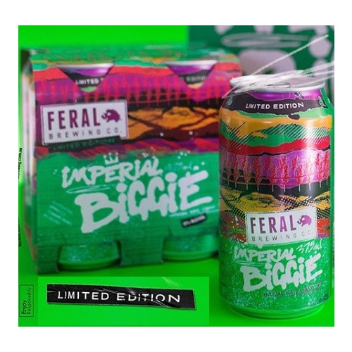 Feral Imperial Biggie Juice 8% 4x375mL