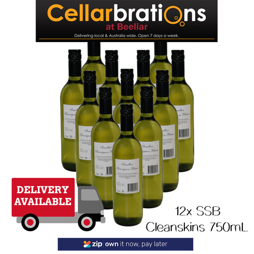 Cleanskin Semillon Sauvignon Blanc (SSB Carton) 12x750mL