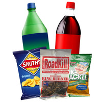 Soft Drinks & Snacks